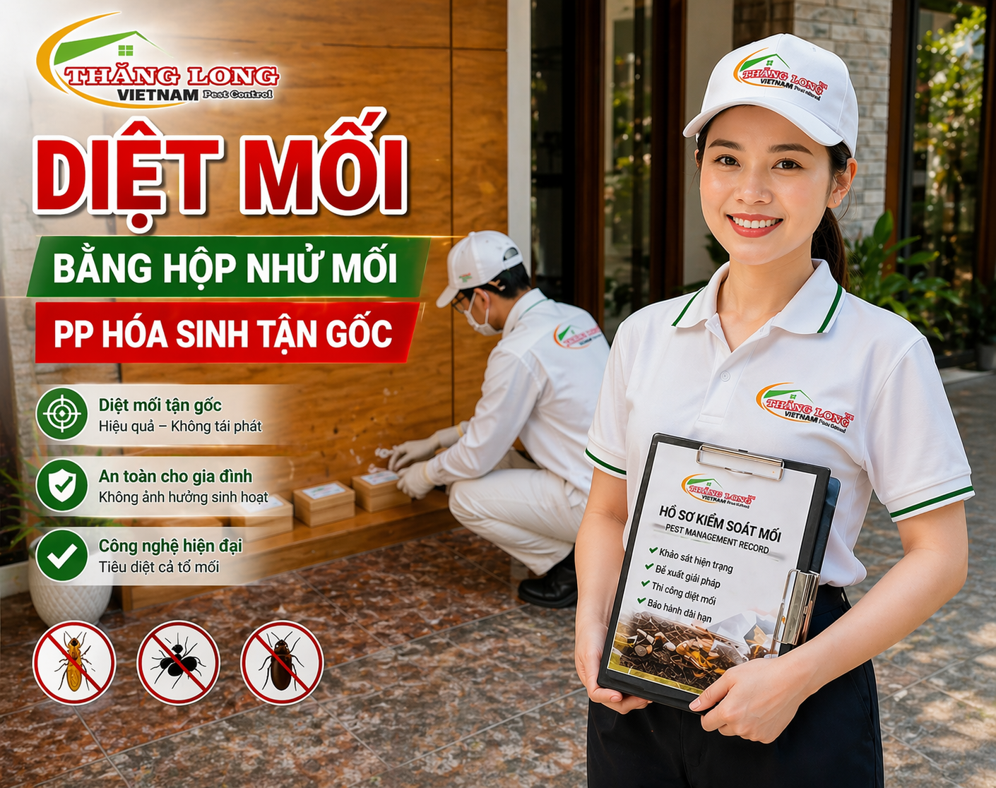 Diệt mối hóa sinh tận gốc