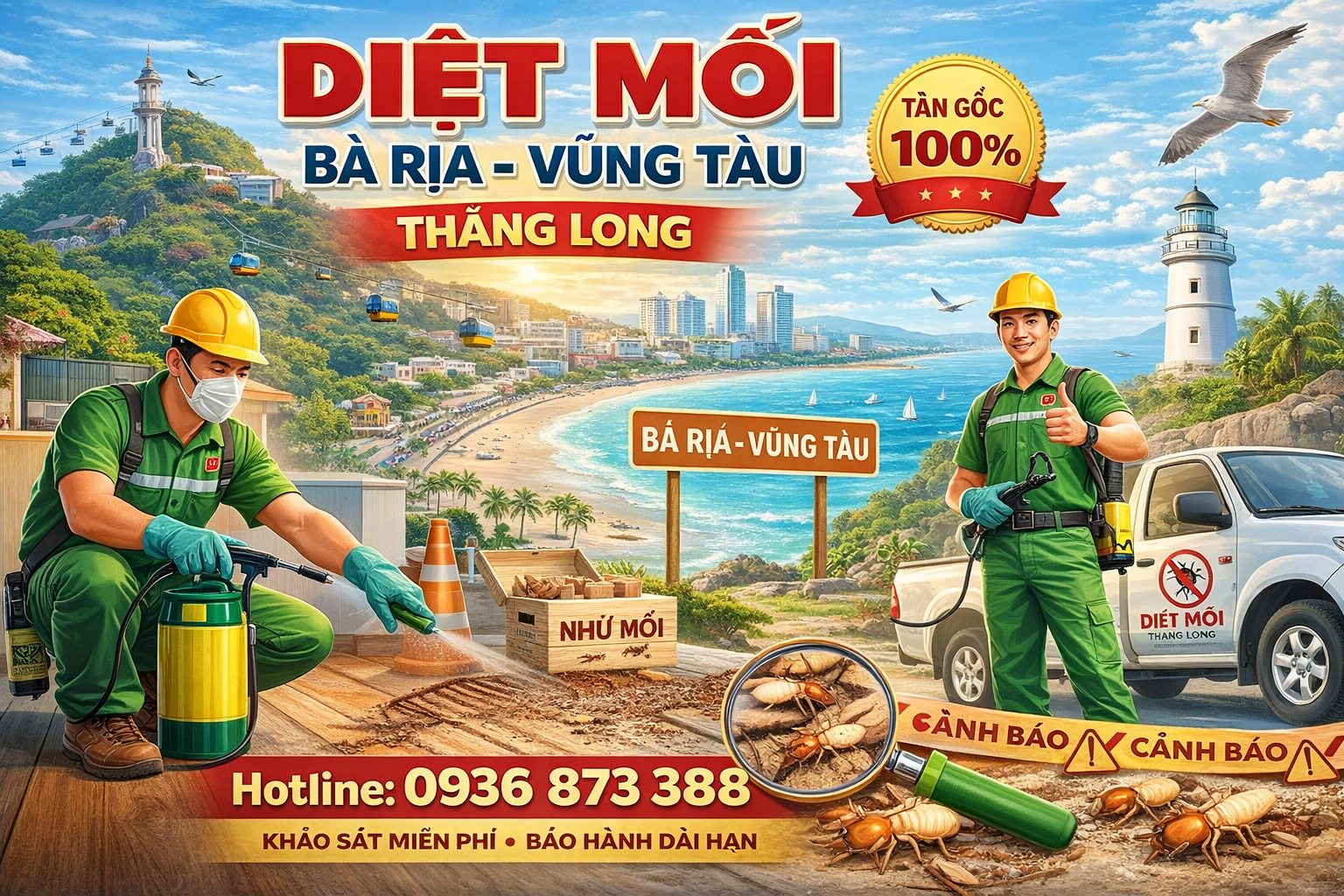 Diệt mối tận gốc Vũng Tàu