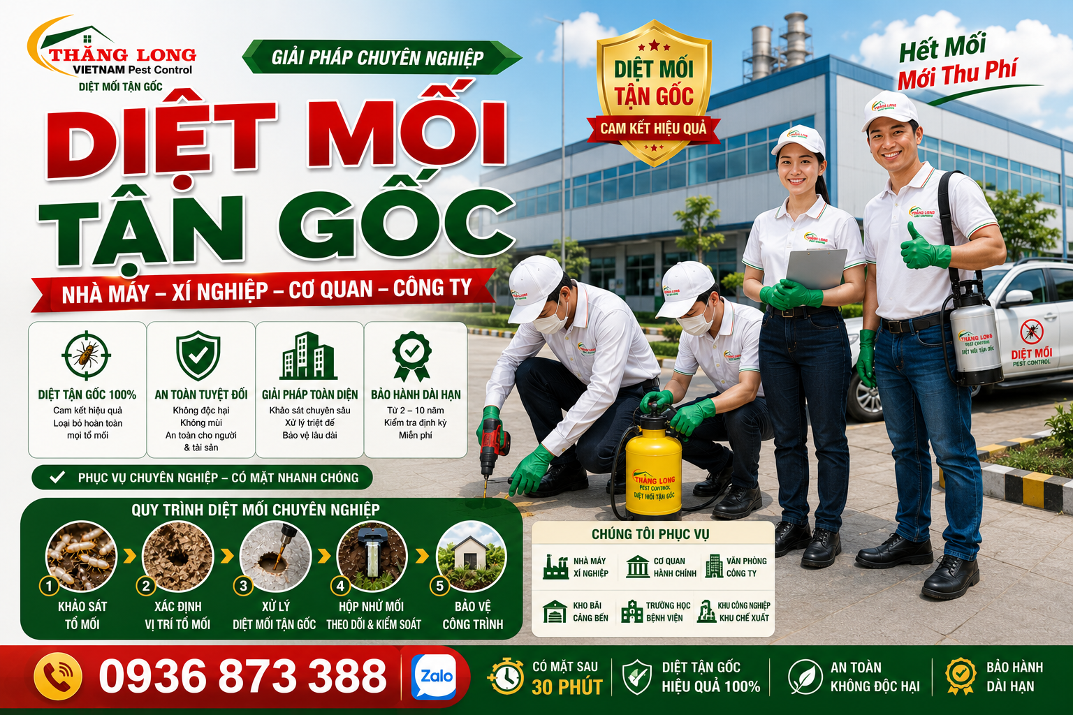 Ưu điểm phòng chống mối ngay từ khi xây nhà